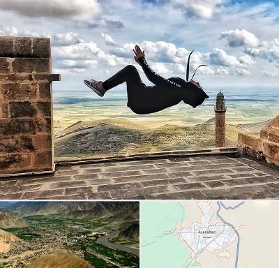 باشگاه پارکور بانوان در اسدآباد