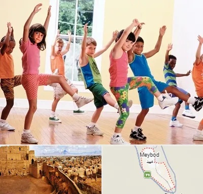 کلاس ایروبیک کودکان در میبد