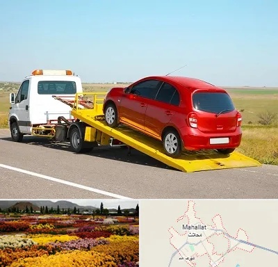 یدک کش خودرو در محلات