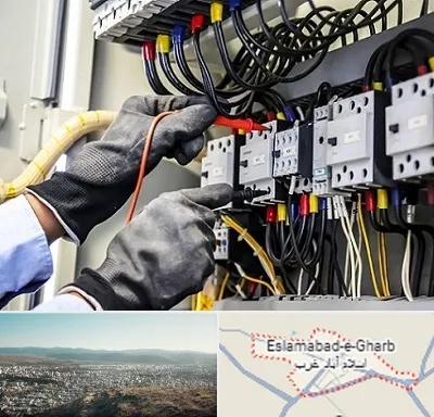 برقکار ساختمان در اسلام آباد غرب