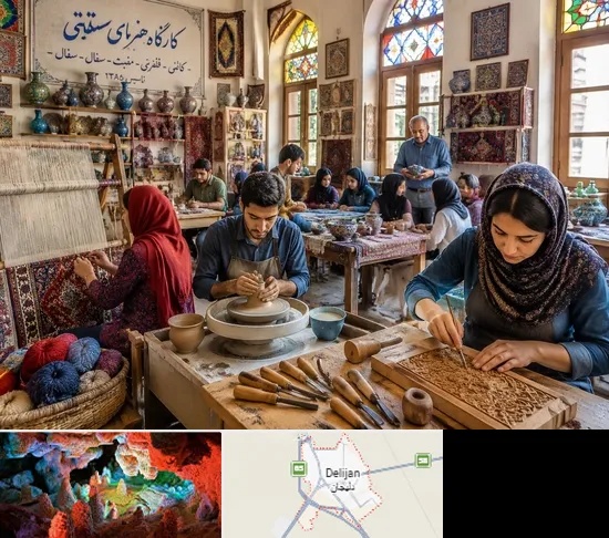 آموزشگاه صنایع دستی در دلیجان