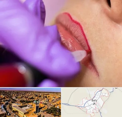 تاتو لب در بافق