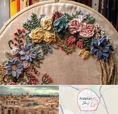 کلاس گلدوزی برزیلی در اردکان