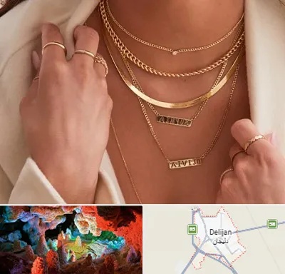 فروشگاه گردنبند زنانه در دلیجان