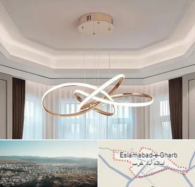 تولیدی لوستر در اسلام آباد غرب