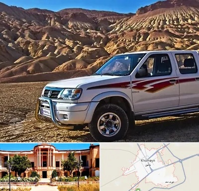 تعمیرگاه پیکاپ در خمین