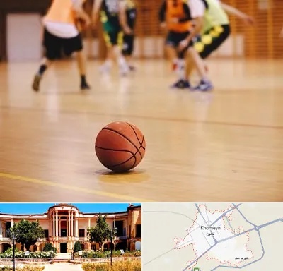 کلاس بسکتبال در خمین
