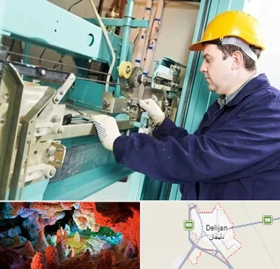 قطعات آسانسور در دلیجان