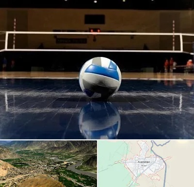 باشگاه والیبال در اسدآباد