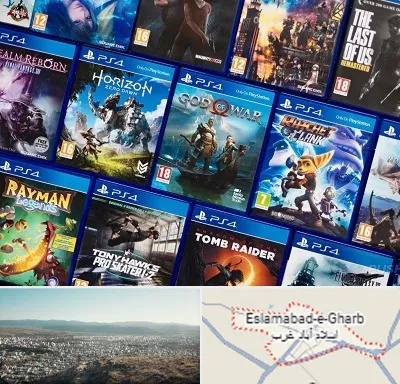 نصب بازی پلی استیشن PS4 در اسلام آباد غرب