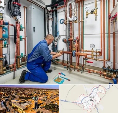 تاسیسات ساختمان در بافق