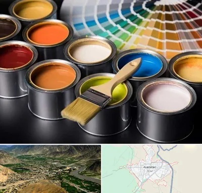 عمده فروشی رنگ ساختمانی در اسدآباد