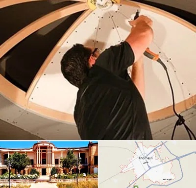 نصاب سقف کاذب در خمین