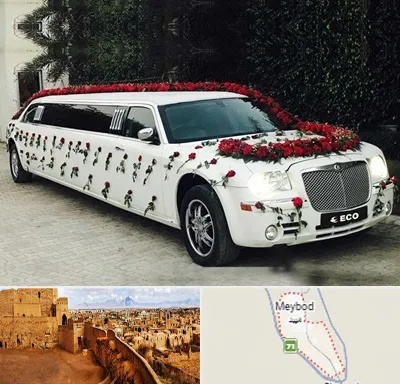 اجاره ماشین عروس لیموزین در میبد