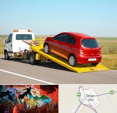 یدک کش خودرو در دلیجان