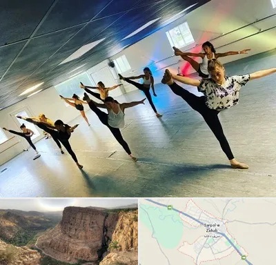 کلاس رقص گروهی در سرپل ذهاب