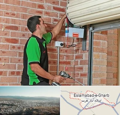 تعمیر جک درب پارکینگ در اسلام آباد غرب