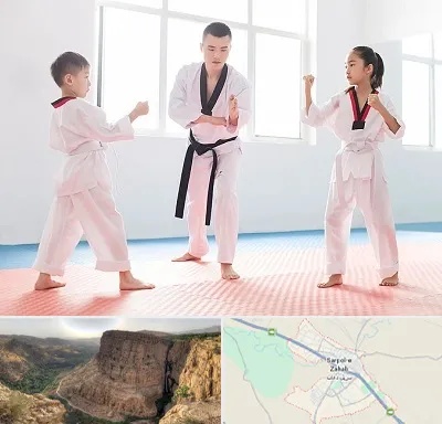 مربی رزمی در سرپل ذهاب