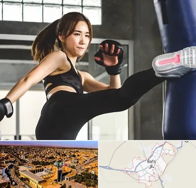 باشگاه کیک بوکسینگ بانوان در بافق