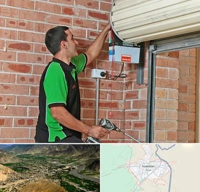 تعمیر جک درب پارکینگ در اسدآباد