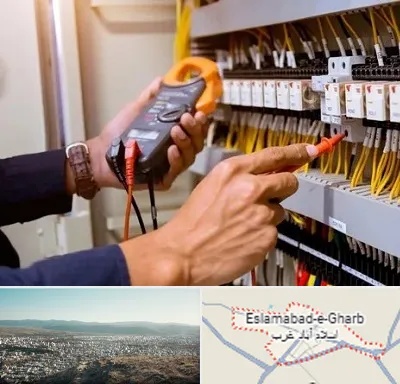 برق کشی ساختمان در اسلام آباد غرب