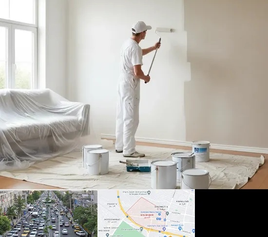 نقاشی ساختمان در گلشهر کرج