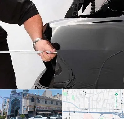 صافکاری PDR در بلوار ابوذر