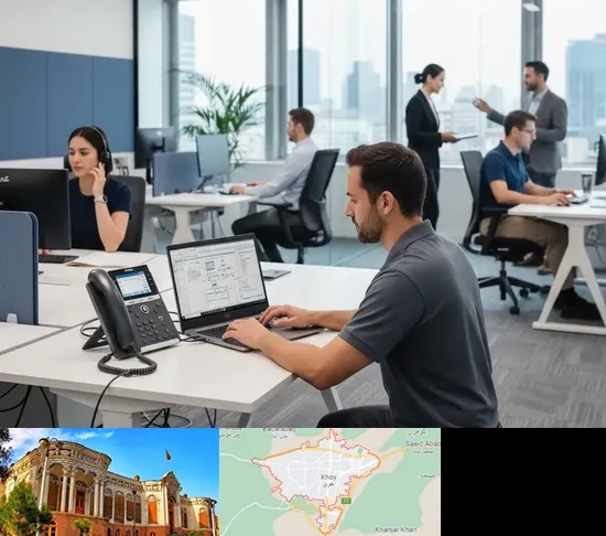 راه اندازی مرکز تلفن Voip در خوی