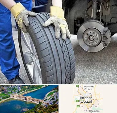 پنچرگیری در اصفهان