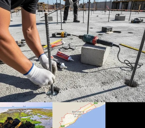 کاشت میلگرد در بندرلنگه