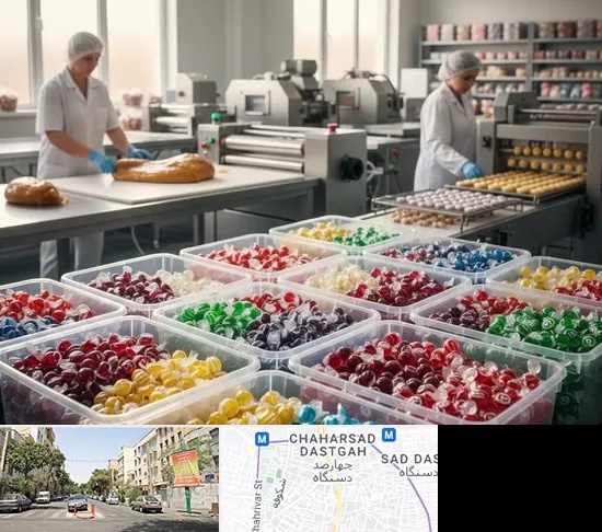 آبنبات پزی در چهارصد دستگاه