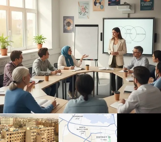 مدرسه بزرگسالان در جنوب غرب تهران