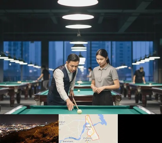 مربی بیلیارد در میناب