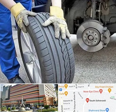 پنچرگیری در سهروردی 