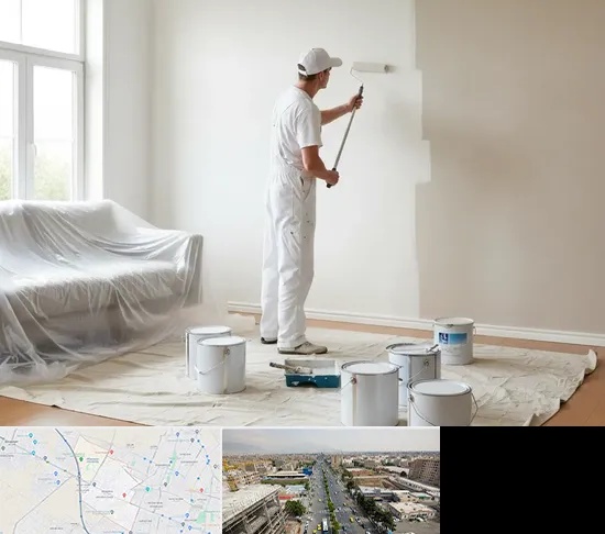 نقاشی ساختمان در حصارک کرج