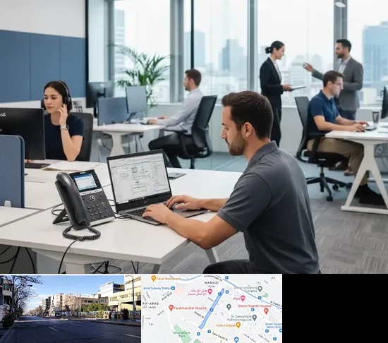 راه اندازی مرکز تلفن Voip در خیابان ملاصدرا شیراز