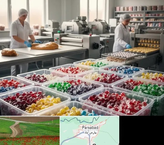 آبنبات پزی در پارس آباد