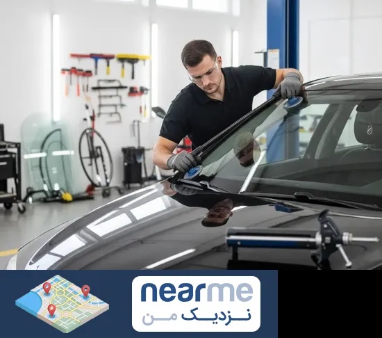 تعویض شیشه خودرو در نزدیک من