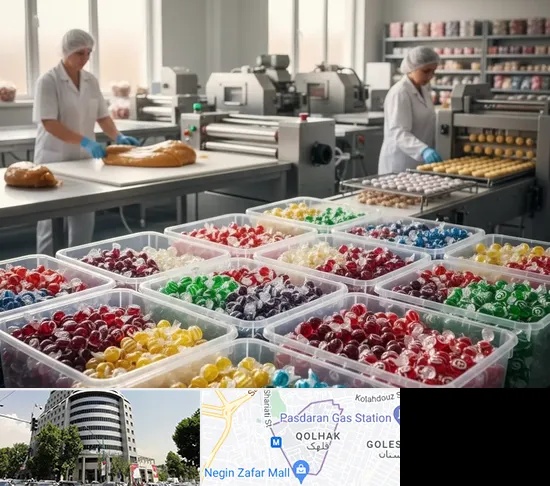 آبنبات پزی در قلهک