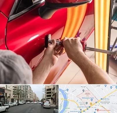 صافکاری با دستگاه مکش در زیتون کارمندی اهواز 