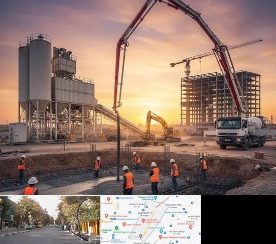 بتن آماده در شریعتی