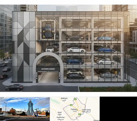 اجرا پارکینگ طبقاتی مکانیزه در تایباد
