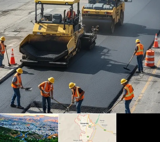 آسفالت کاری در سنندج