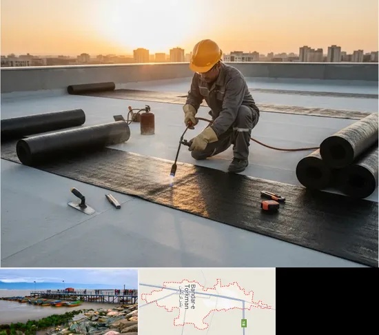 ایزوگام در بندر ترکمن