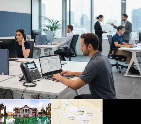 راه اندازی مرکز تلفن Voip در شیراز