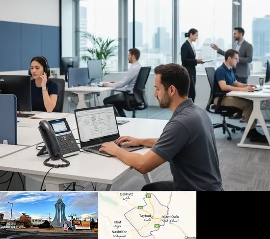 راه اندازی مرکز تلفن Voip در تایباد