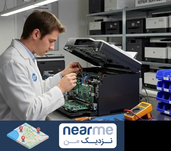 تعمیر پرینتر اچ پی HP در نزدیک من