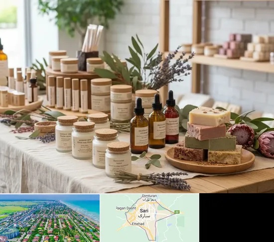 محصولات آرایشی ارگانیک در ساری