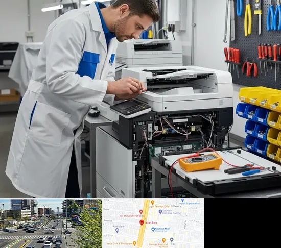 تعمیر پرینتر ریکو RICOH در ستاری