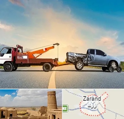 یدک کش شبانه روزی در زرند